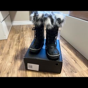 Sorel leather waterproof winter boots-special edition